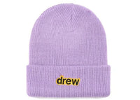 drew house secret waffle beanie lavender