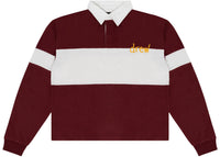 drew house sketch mascot rugby burgundy/off white