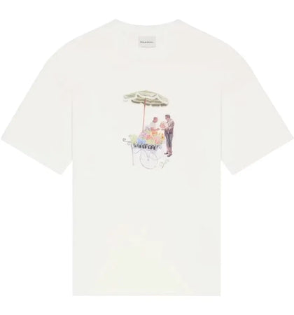 Drole De Monsieur K-TS310-CO002-OW T-shirt White - authentic Drole de Monsieur apparel