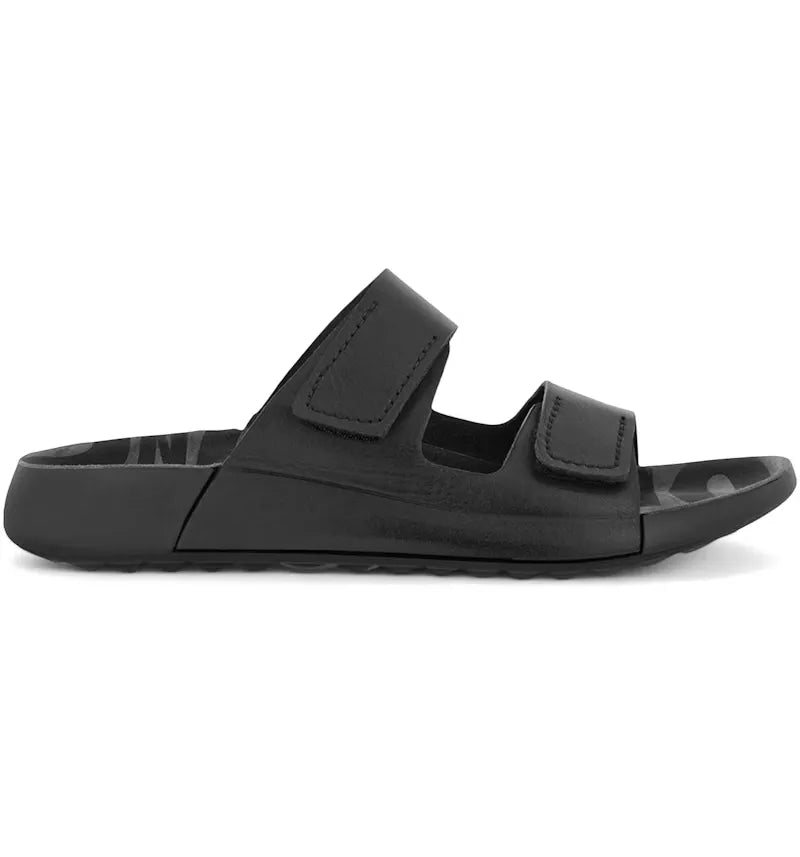 Ecco Cozmo Leather Two-Strap Sandal Black (Women's) - vue 360