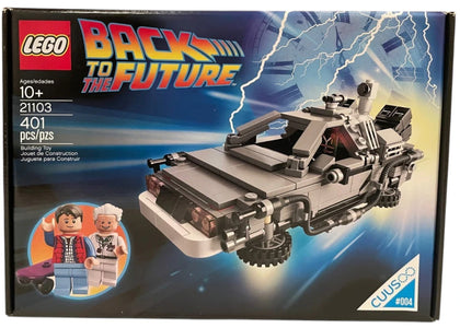 LEGO Back To The Future The DeLorean Time Machine Set 21103 - authentic LEGO building set
