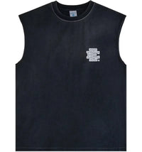 Eric Emanuel EE Basic Cutoff Tank Washed Black/Silver