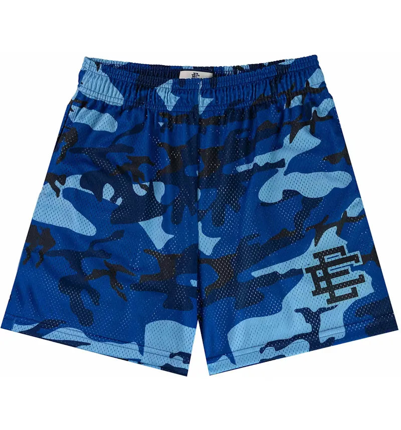 Eric Emanuel EE Basic Short Blue/Black Camo - vue 360