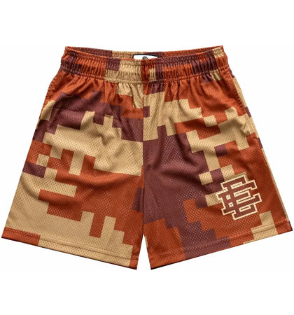 Eric Emanuel EE Basic Short Brown EE Digi Camo - authentic Eric Emanuel product