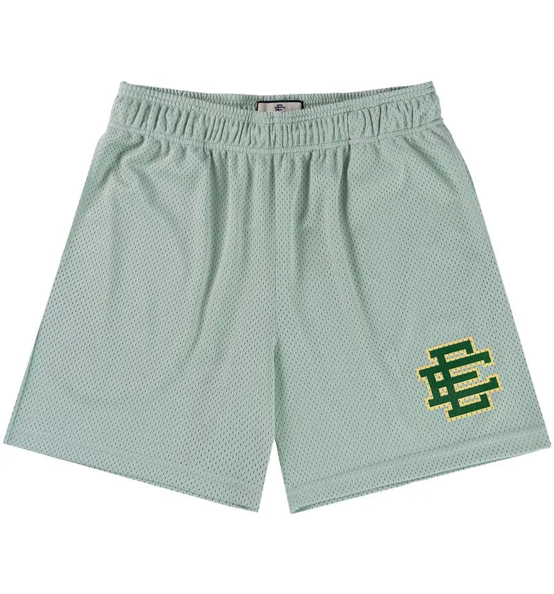 Eric Emanuel EE Basic Short (FW24) Silt Green/Green - vue 360