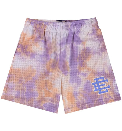 Eric Emanuel EE Basic Short Lavender Tie Dye/Blue - authentic Eric Emanuel product