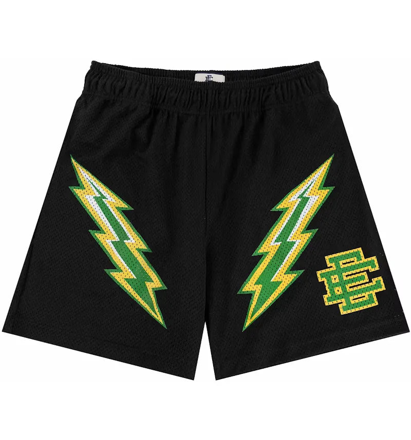 Eric Emanuel EE Short Black/Green Bolt - vue 360