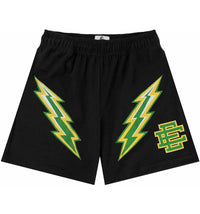 Eric Emanuel EE Short Black/Green Bolt