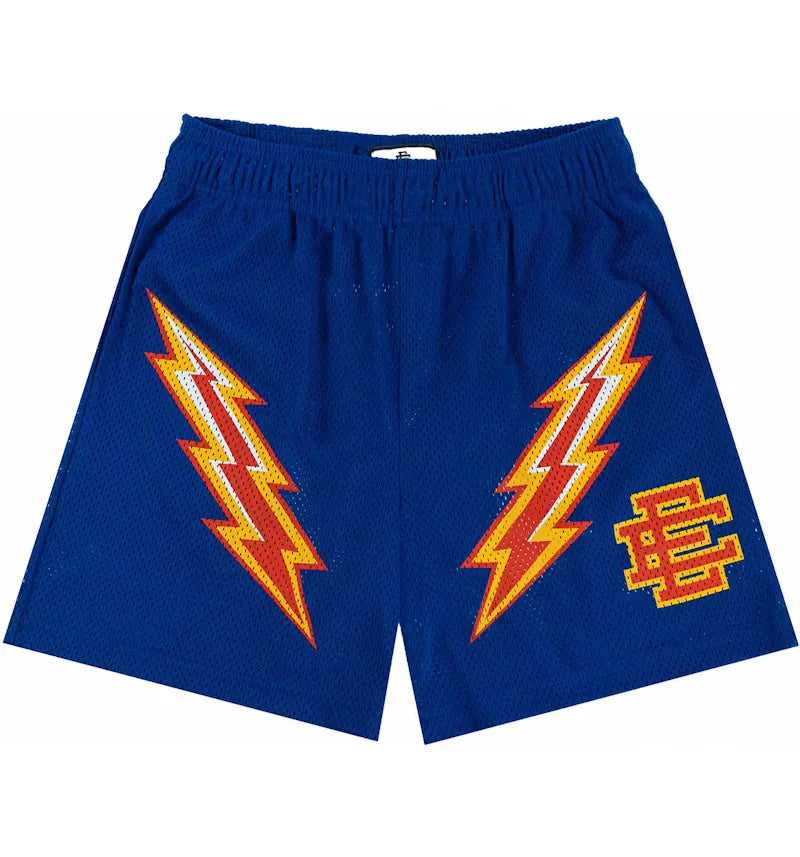 Eric Emanuel EE Short Blue/Red Bolt - vue 360