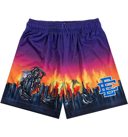 Eric Emanuel x Warren Lotas I Short Multicolor - authentic Eric Emanuel product