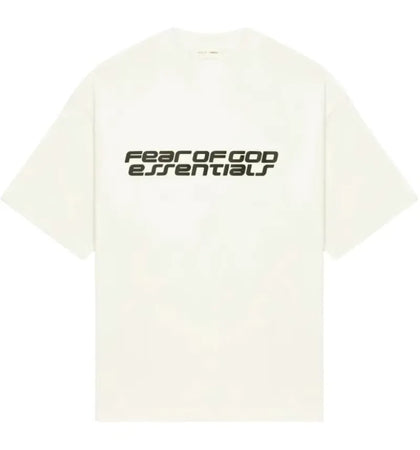 Fear of God Essentials 90's Short Sleeve Tee Ivory - authentic Fear of God product