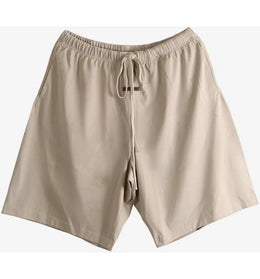 Fear of God EssentiaLS Basketball Jersey Shorts Timber - authentic Fear of God apparel