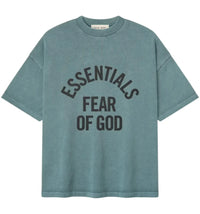 Fear of God Essentials Campus 90's Short Sleeve Tee Faded Coastal