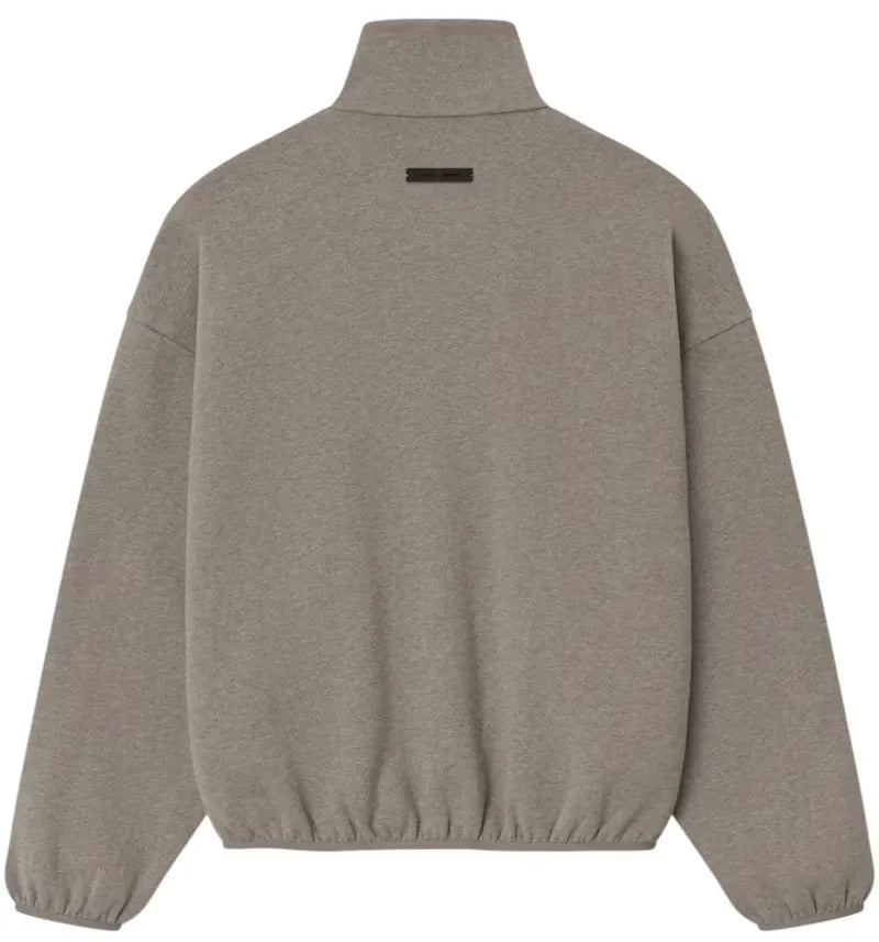 Fear of God Essentials Modern Fleece Piping Track Jacket Homestead Heather - vue 360