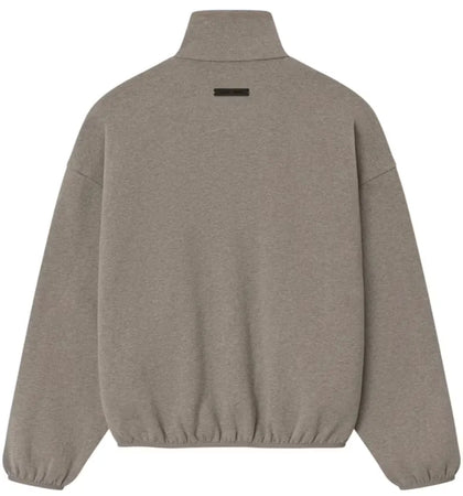Fear of God Essentials Modern Fleece Piping Track Jacket Homestead Heather - authentic Fear of God apparel