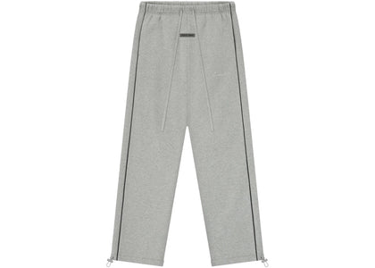 Fear of God Essentials Relaxed Fleece Piping Sweatpant Concrete Heather/Black - product view 2
