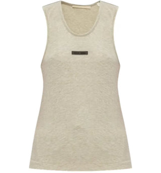 Fear of God Essentials Women's Tank Top Heather Stone - authentic Fear of God product