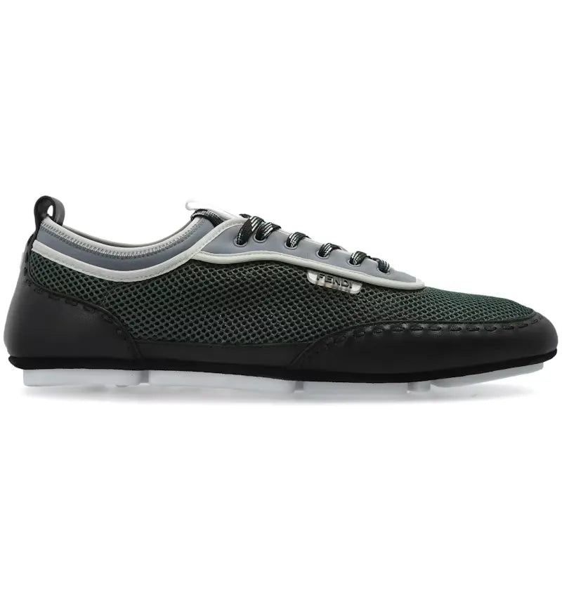 Fendi Fit Sneaker Green/Black - vue 360