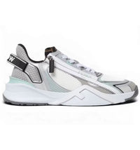 Fendi Flow Low White Silver Mint