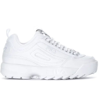 Fila Disruptor 2 Triple White (Women's) - authentic Fila sneakers