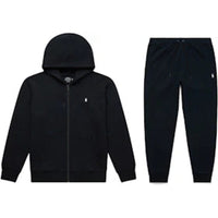 Polo Ralph Lauren Double-Knit Full-Zip Hoodie and Double-Knit Jogger Pant Set Polo Black