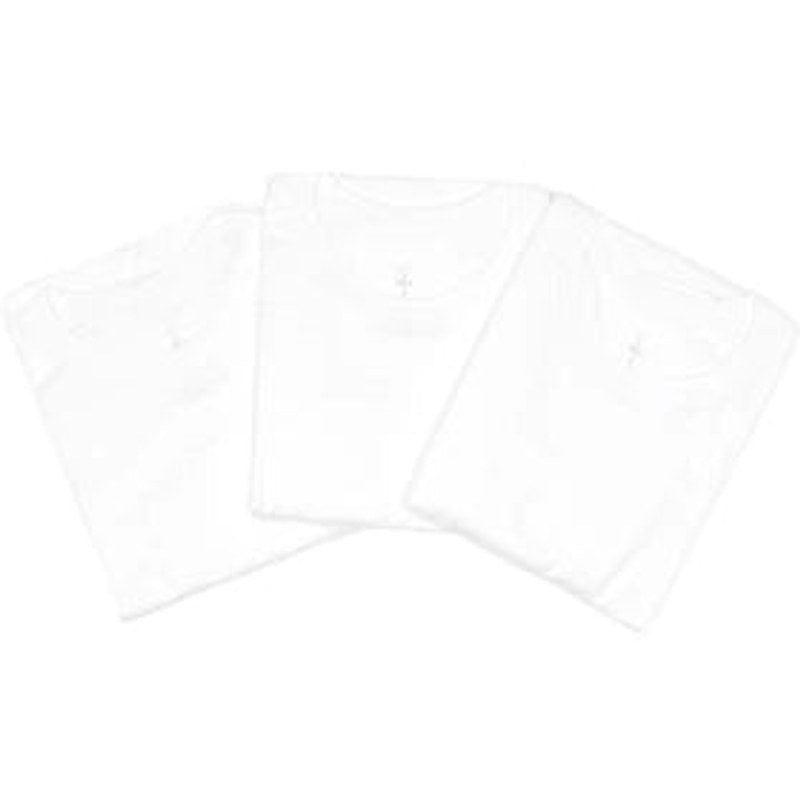 Travis Scott CJ T-Shirt (3er-Pack) Weiß - vue 360