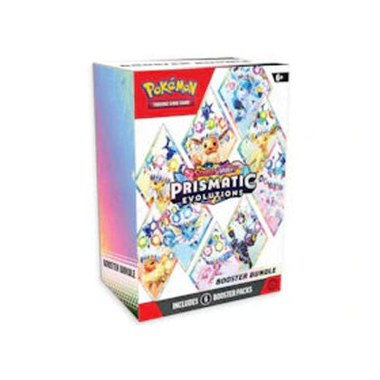 Pokémon Scarlet & Violet Prismatic Evolutions Booster Bundle - authentic Pokemon product