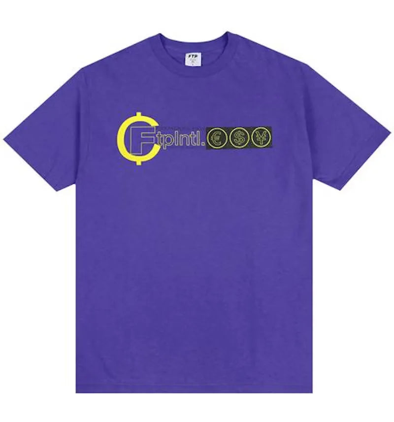 FTP Currency Tee Purple - vue 360