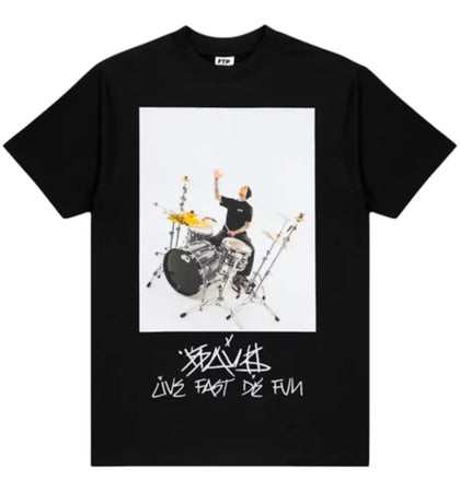 FTP x Famous Travis Barker Photo Tee Black - authentic FTP product