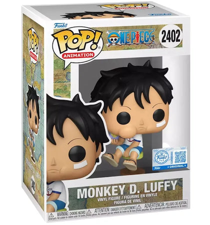 Funko Pop! Animation Monkey D.Luffy Hot Topic Exclusive Figure #2402 - authentic Funko product