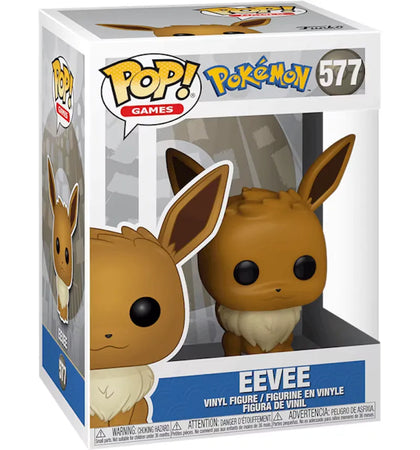 Funko Pop! Games Pokemon Eevee Figure #577 - authentic Funko product