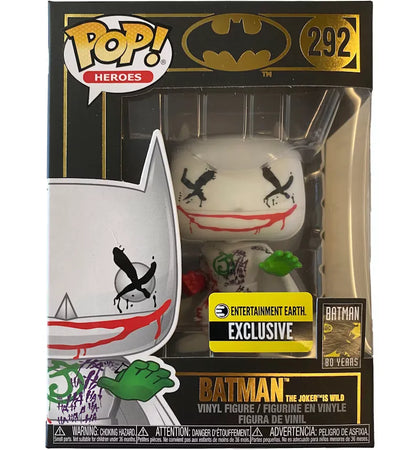Funko Pop! Heroes Batman The Joker Is Wild Entertainment Earth Exclusive Figure #292 - authentic Funko product