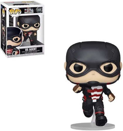 Funko Pop! Marvel: The Falcon & The Winter Soldier U.S. Agent Figure #815 - authentic Funko product