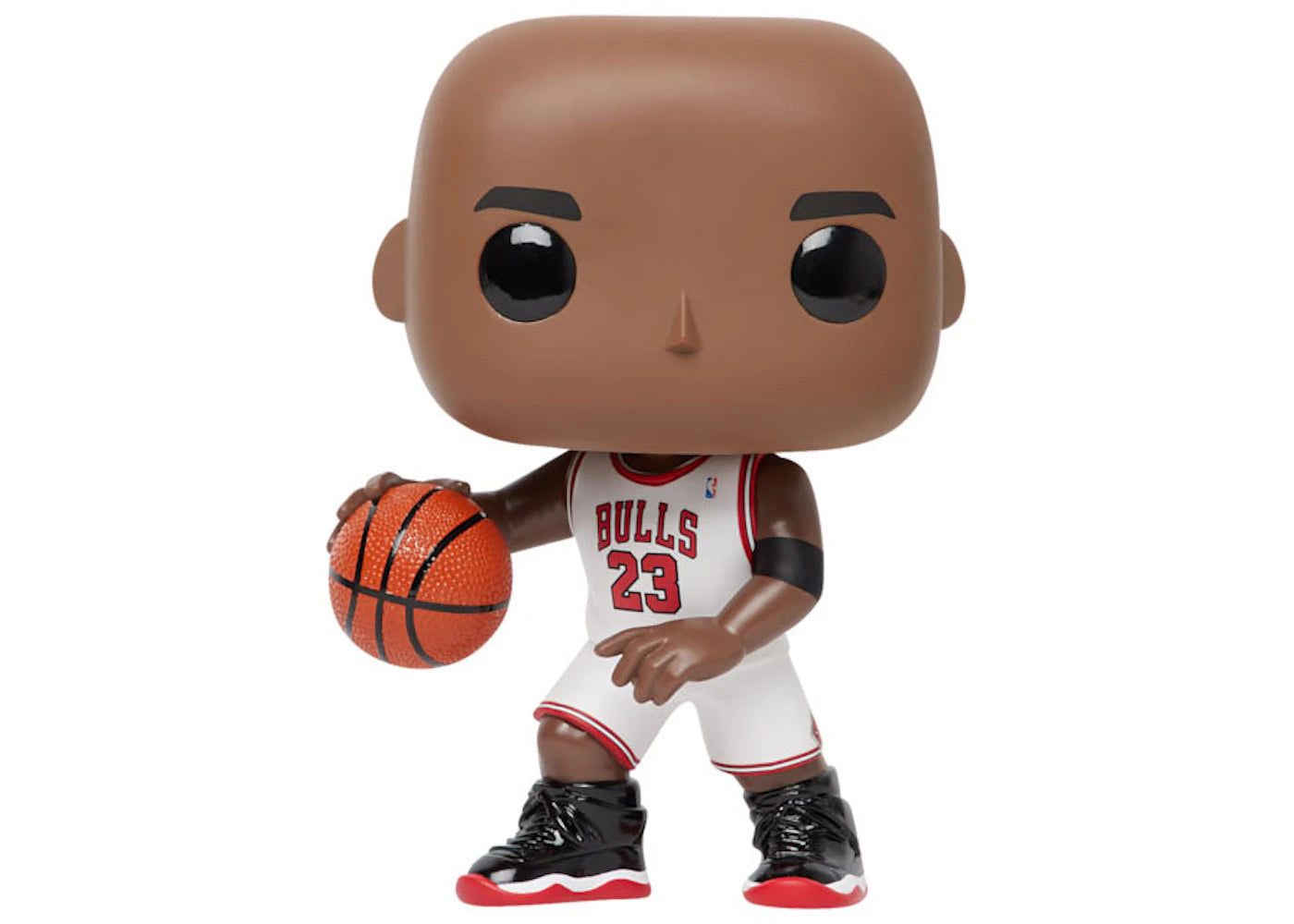 Funko Pop! NBA Michael Jordan (White Jersey) Footlocker Exclusive 10 inch Figure #76 - vue secondaire B
