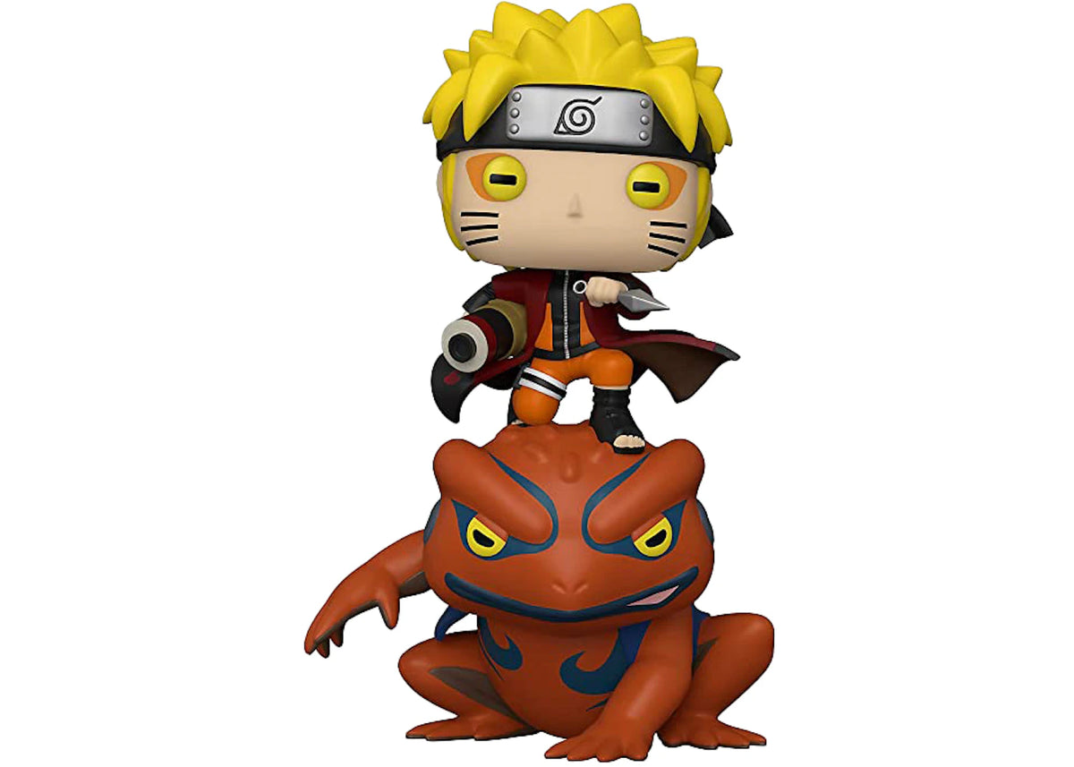 Funko Pop! Rides Narruto Shippuden - Naruto On Gamakichi Hot Topic Exclusive Figure #106 - vue secondaire A