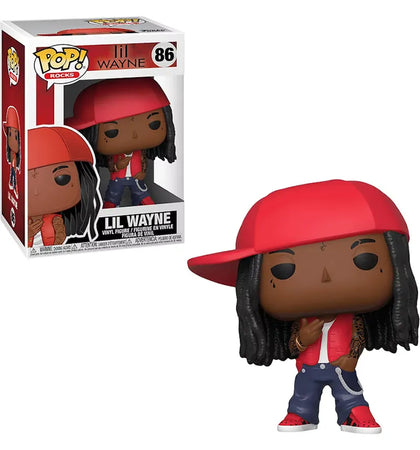 Funko Pop! Rocks Lil Wayne Figure #86 - authentic Funko product