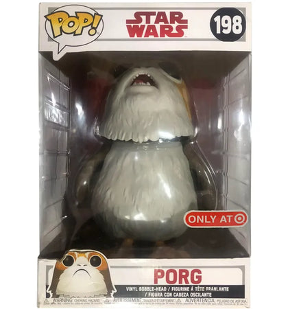 Funko Pop! Star Wars Porg Target Exclusive 10 inch Figure #198 - authentic Funko product