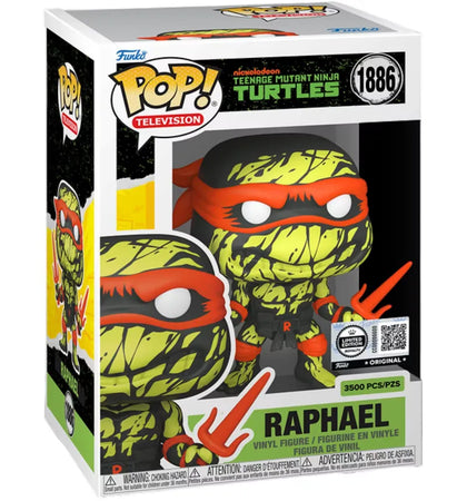 Funko Pop! Television - Teenage Mutant Ninja Turtles - Raphael (Deco) - Limited Edition Figure #1886 - authentic Funko pro...