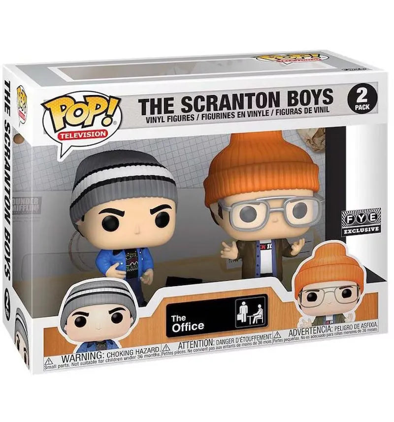 Funko Pop! Television The Office: The Scranton Boys FYE Exclusive 2 Pack - vue 360