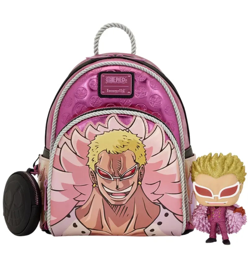Funko SDCC Limited Edition One Piece Doflamingo (Diamond) Pop! & Bag Bundle - vue 360