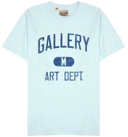 Gallery Dept. Art Dept Tee Light Blue - authentic Gallery Dept. product