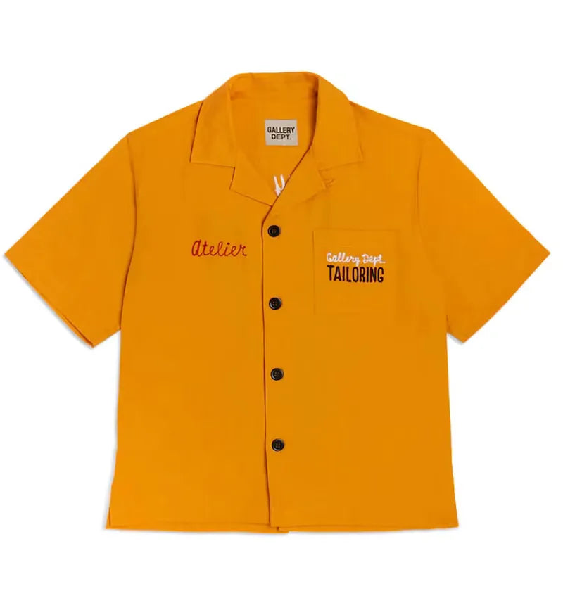 Gallery Dept. Atelier Parker Shirt Yellow - vue 360