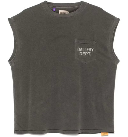 Gallery Dept. Augi Sleeveless T-shirt Vintage Black - authentic Gallery Dept. apparel