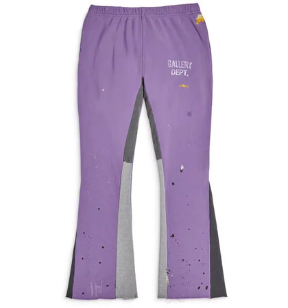 Gallery Dept. Flare Pants Purple - authentic Gallery Dept. apparel