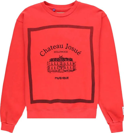 Gallery Dept. Musique Crewneck Red - authentic Gallery Dept. product