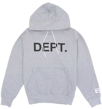Gallery Dept. P/O Hoodie Heather Grey - authentic Gallery Dept. apparel