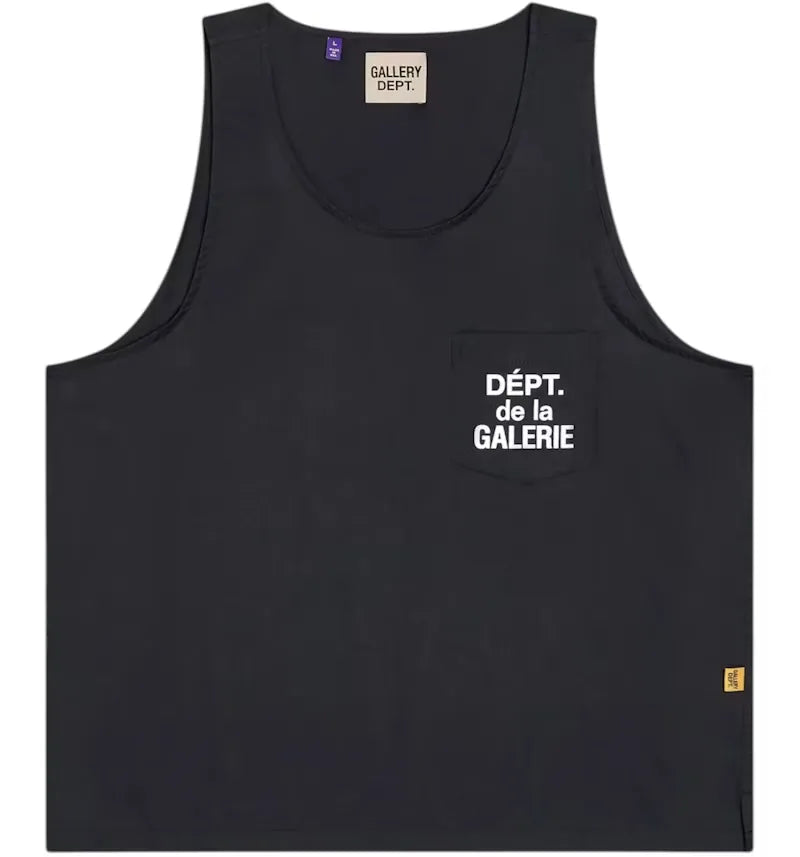Gallery Dept. Resort Tank Top Black - vue 360