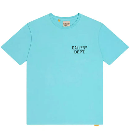 Gallery Dept. Souvenir Tee Light Teal - authentic Gallery Dept. product