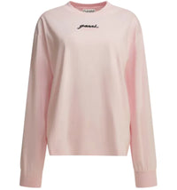 Ganni Future Crewneck T-shirt Pink