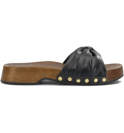 Ganni Tia Fairy Slide Black (Women's) - authentic Ganni sneakers